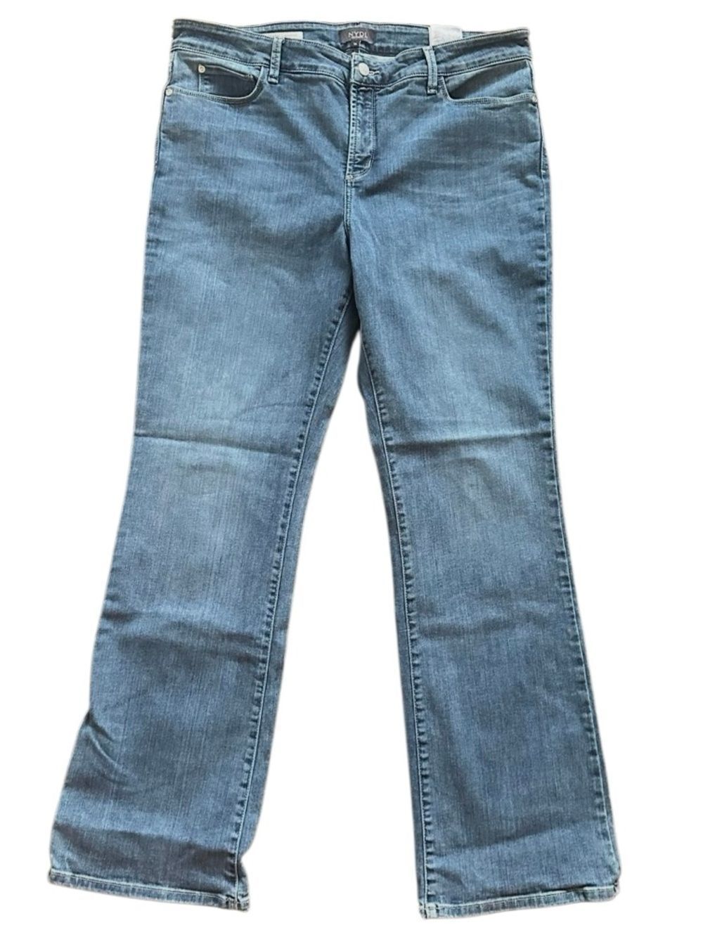 NYDJ Barbara Bootcut Jeans Women’s 16 Lift Tuck Medium Wash Stretch Denim - Picture 10 of 10